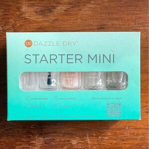 Dazzle Dry Starter Mini Kit + two polishes